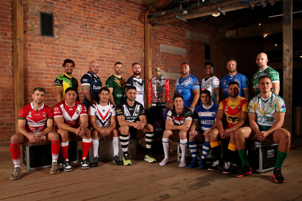 Sixteen teams are contesting the men's Rugby League World Cup in England ©Getty Images