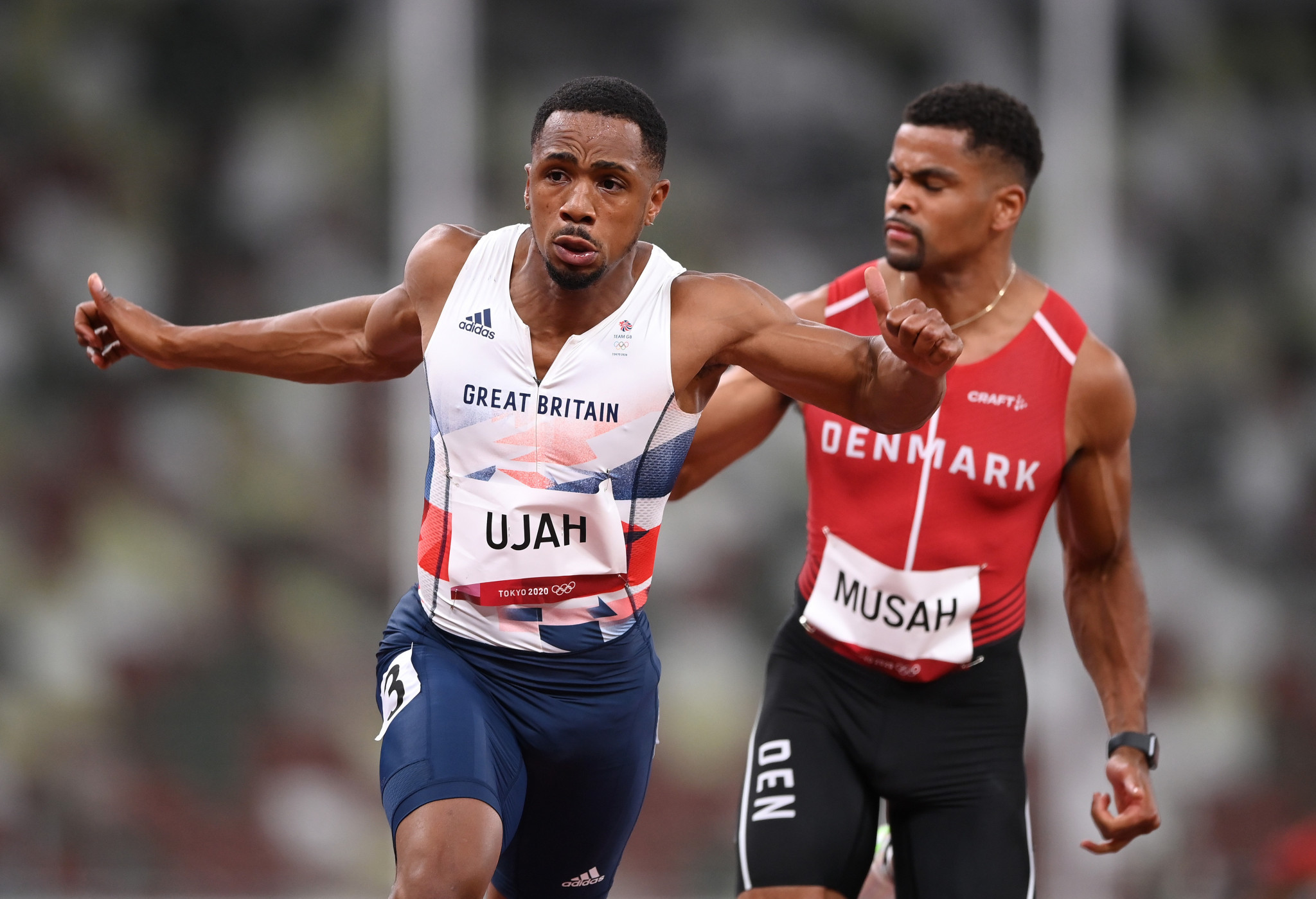 British sprinter Chijindu Ujah has been banned until June 2023 ©Getty Images