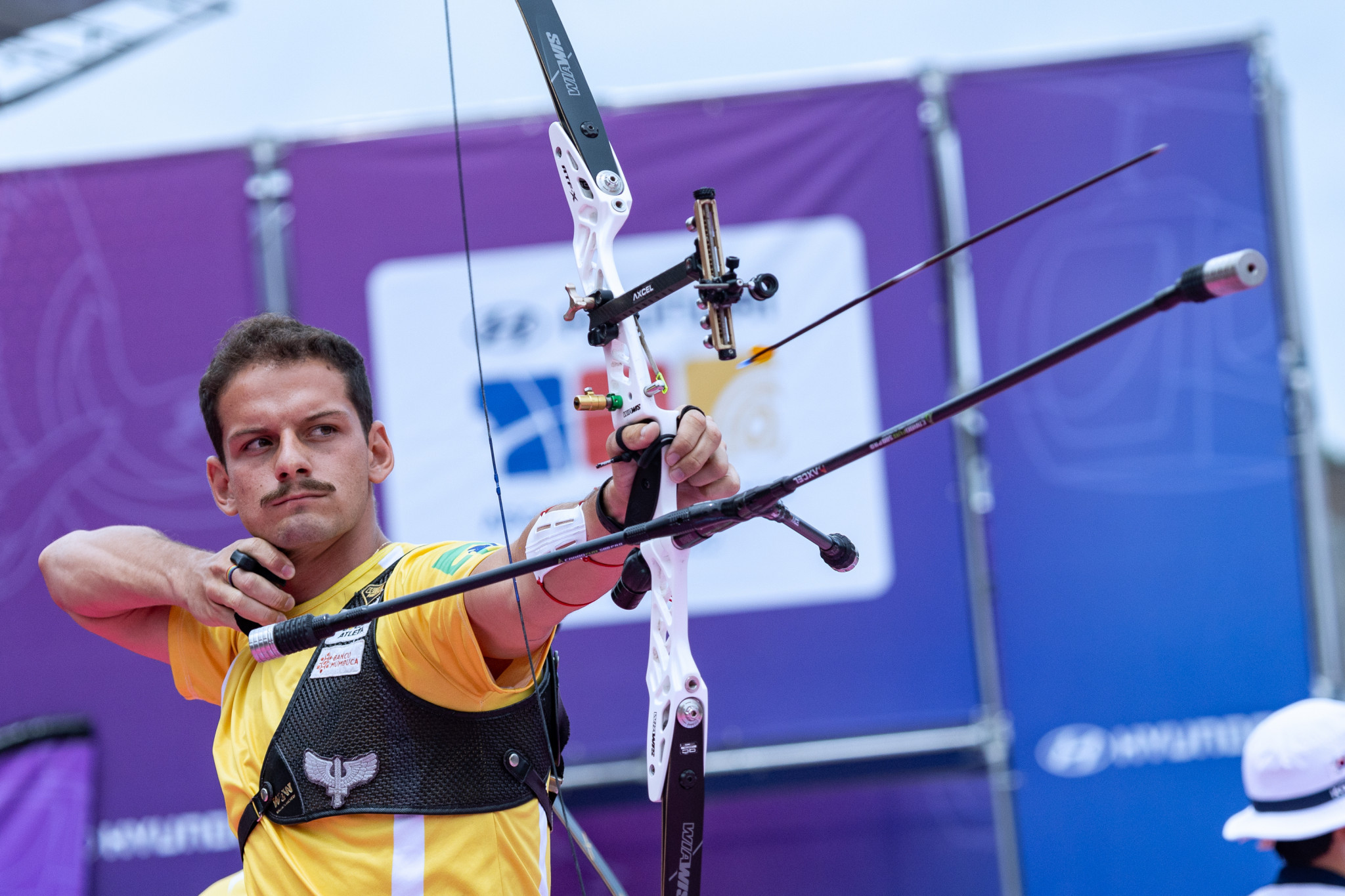 Marcus D'Almeida of Brazil is tipped to win the men's recurve trophy in Mexico ©Getty Images