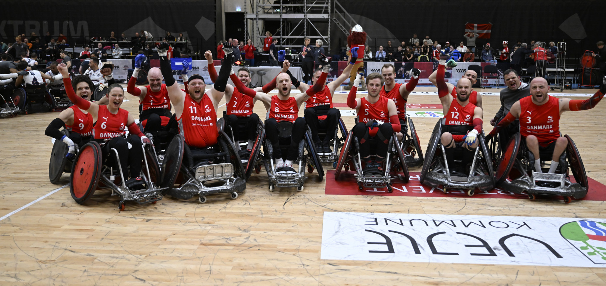 Denmark and Australia celebrate quarter-final wins at World Wheelchair Rugby Championship