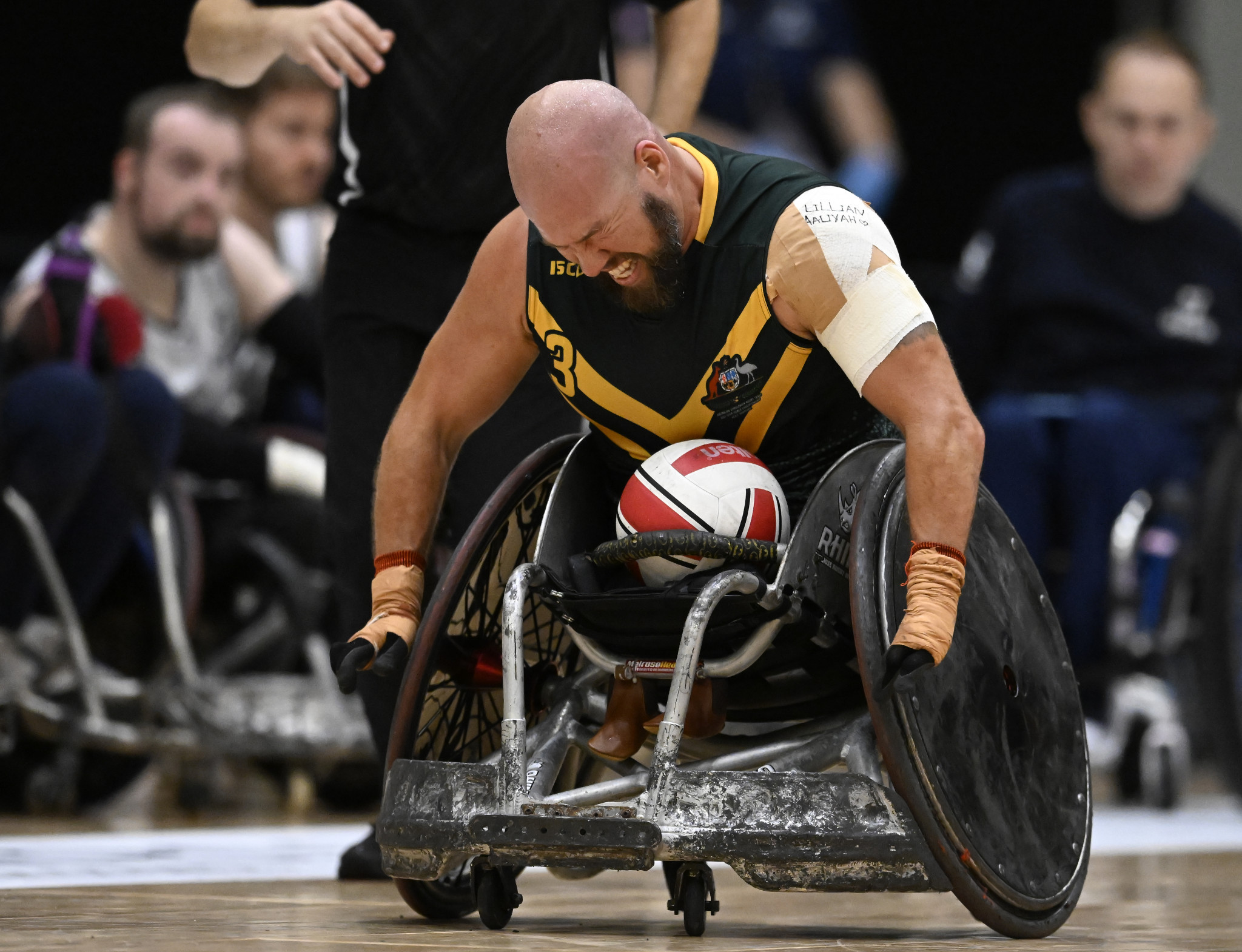 Australia pulled off a hard-fought victory against Paralympic champions Britain ©Lars Møller/Parasport Denmark
