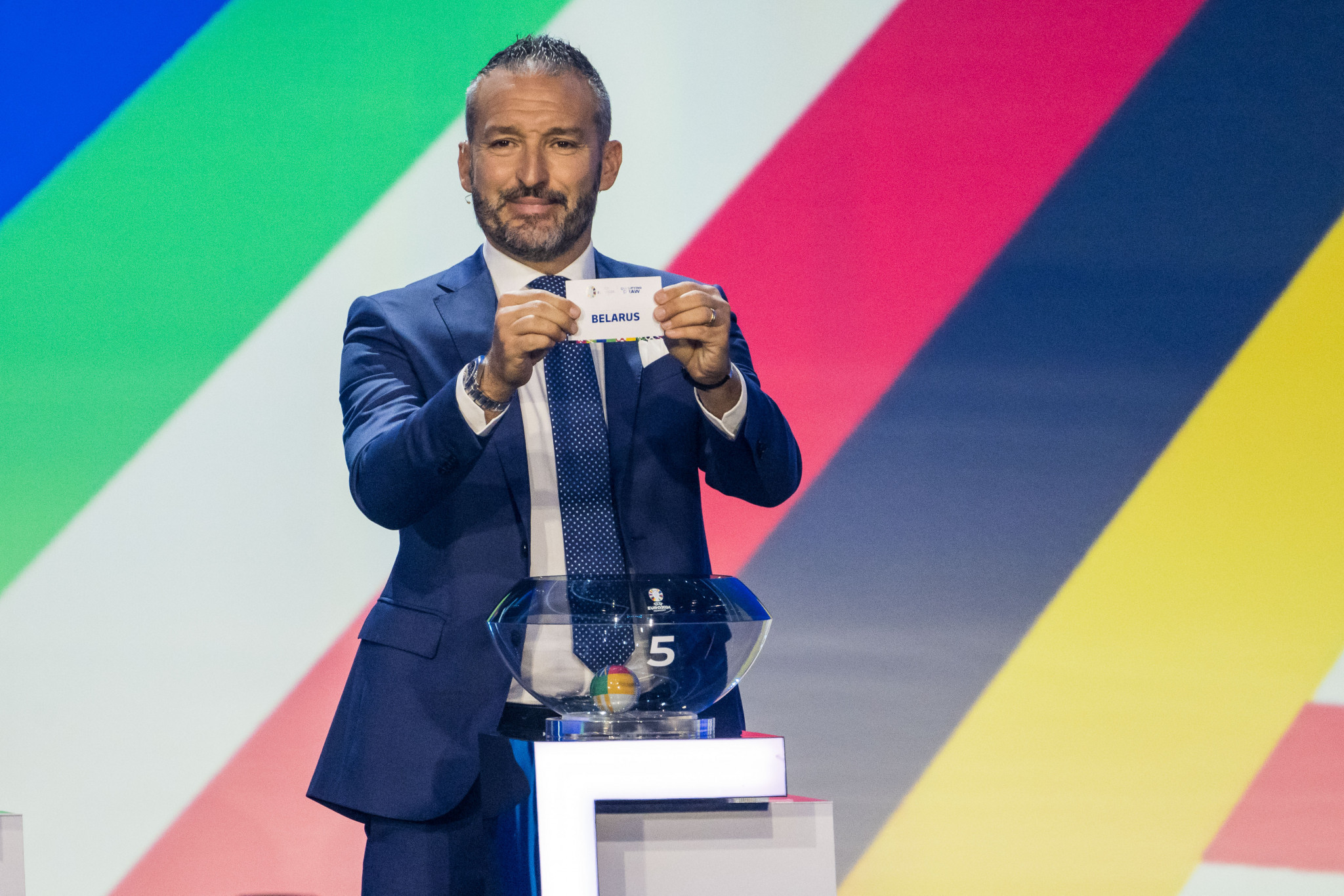 Belarus was included in the qualifying draw for Euro 2024 ©Getty Images