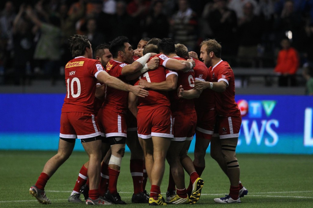 Hosts Canada caused one of the surprise results of the Series so far when they beat Australia early on the first day of the event in Vancouver