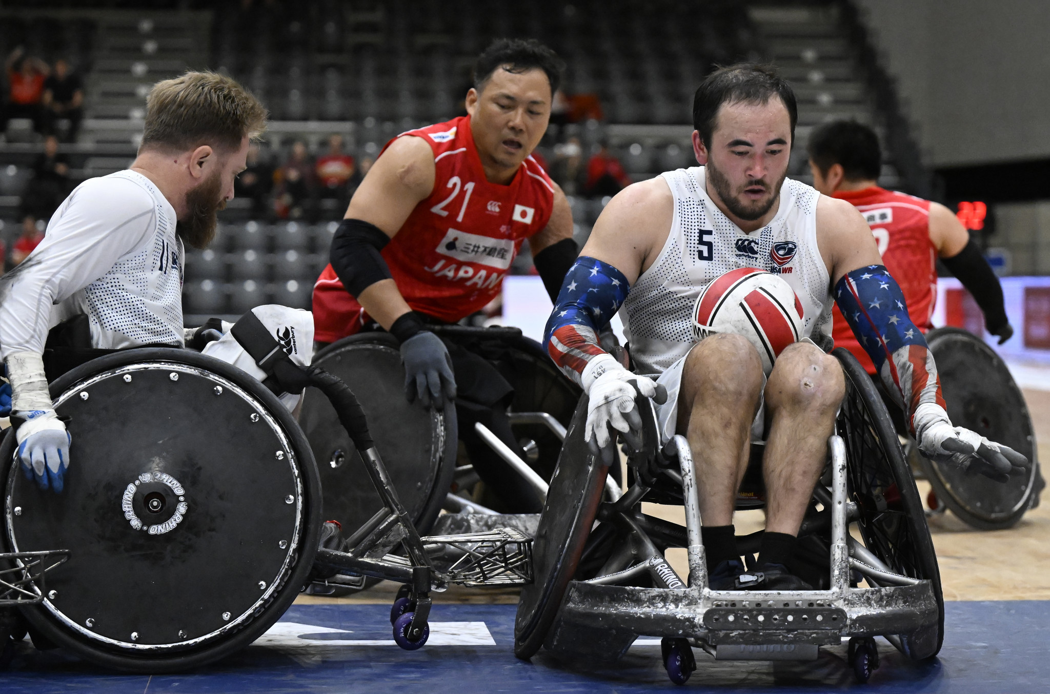 The United States were clinical to defeat Japan ©Lars Møller/Parasport Denmark