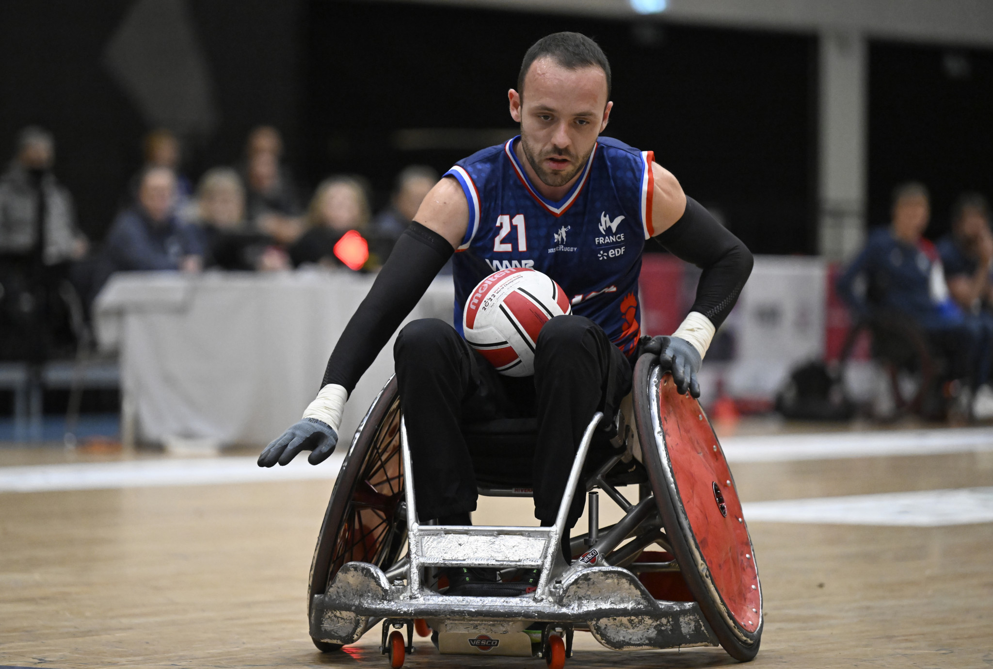 France are due to meet Canada tomorrow with the victor officially finishing fifth in the competition ©Lars Møller/Parasport Denmark