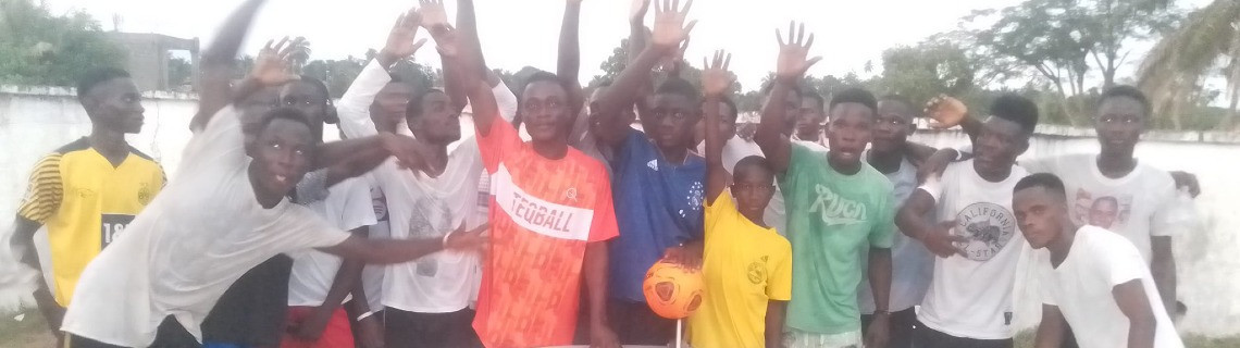 The Liberia National Teqball Federation hosted a teqball tournament in Paynesville City ©FITEQ