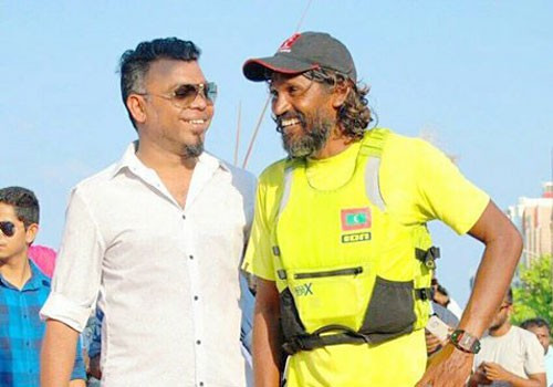 Maldives Olympic Committee pays tribute to first Maldivian to sail around country