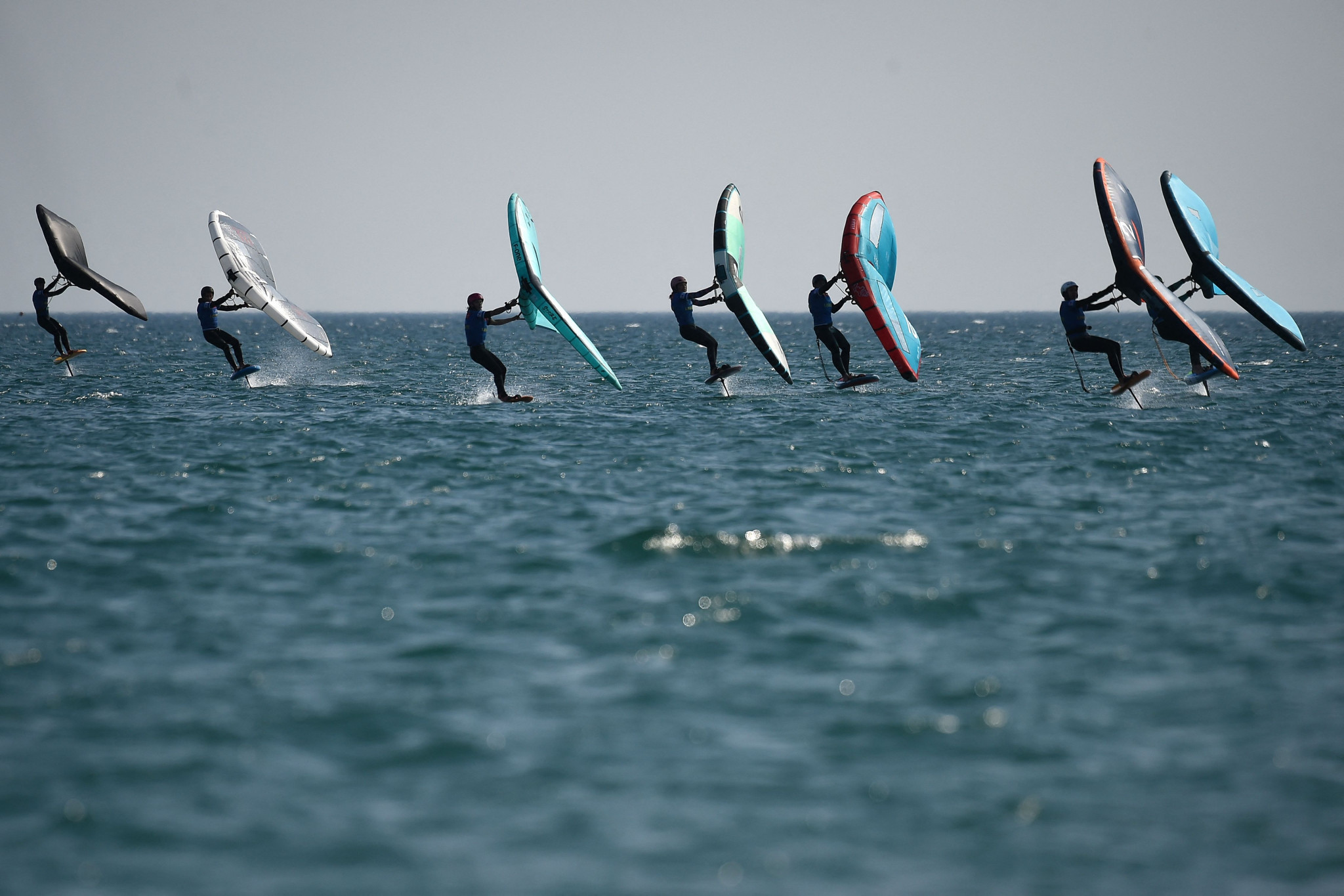 Wingfoil replaces kitefoil on the programme for Bali 2023 "following a review of the venue and the weather conditions" ©Getty Images