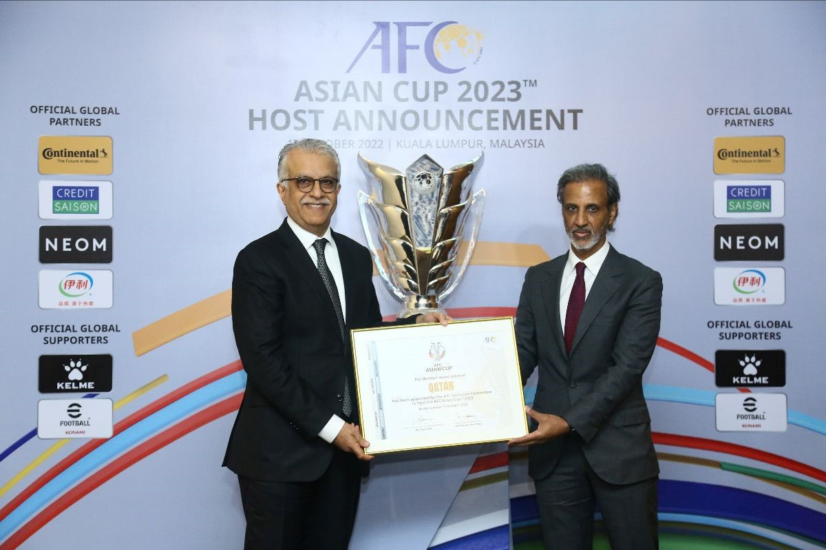 Qatar has been announced as host of the 2023 AFC Asian Cup ©AFC