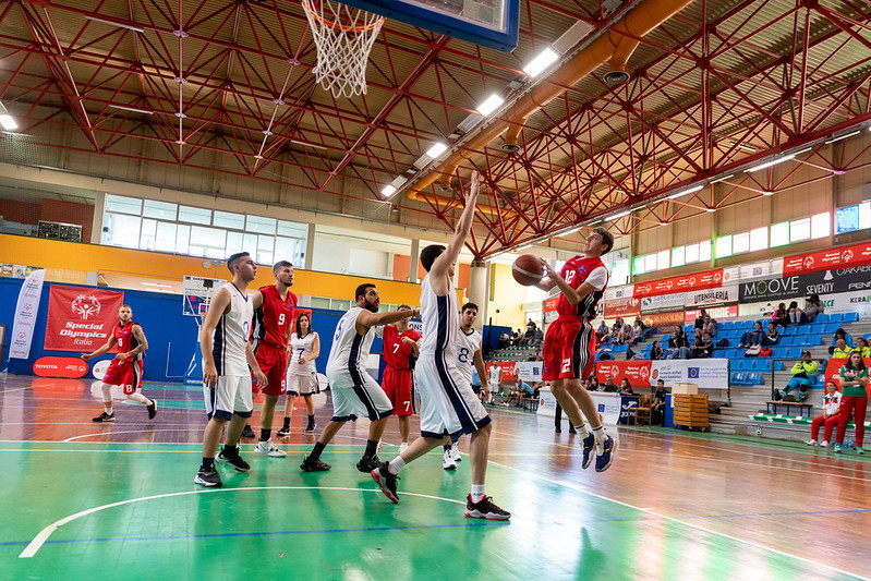 Sixteen countries compete in Special Olympics basketball tournament