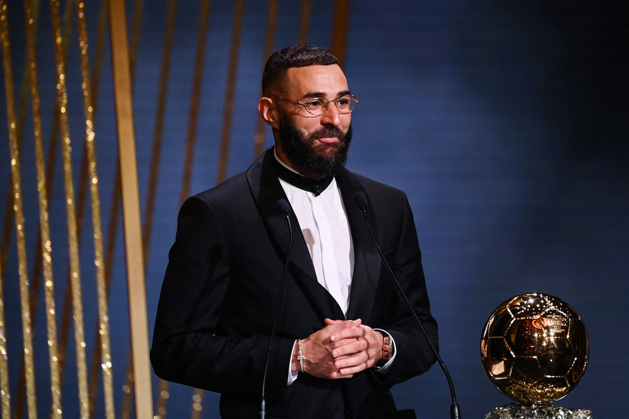 Karim Benzema has won the Ballon d'Or for the first time ©Getty Images
