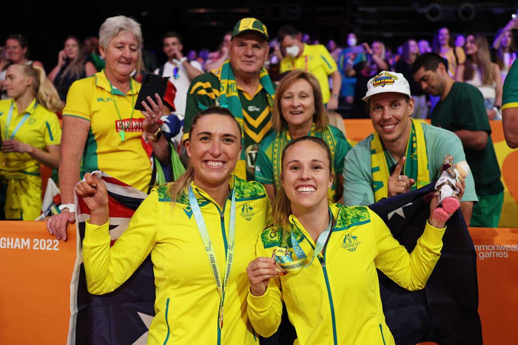 Crisis talks are going on between Australia's Commonwealth champion netballers and the sport's new sponsors ©Getty Images