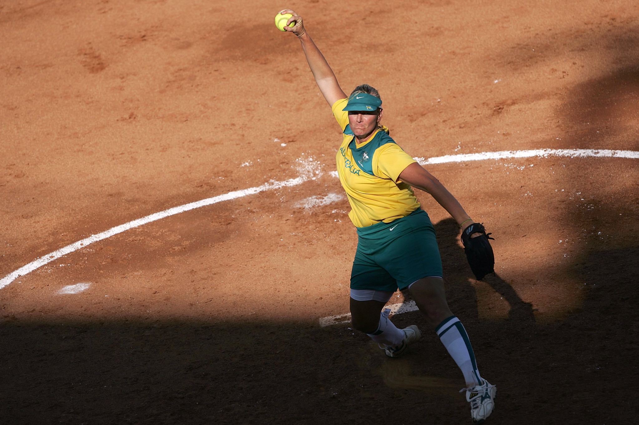 Tanya Harding is one of the four softballers to win a medal at four Olympics ©Getty Images 