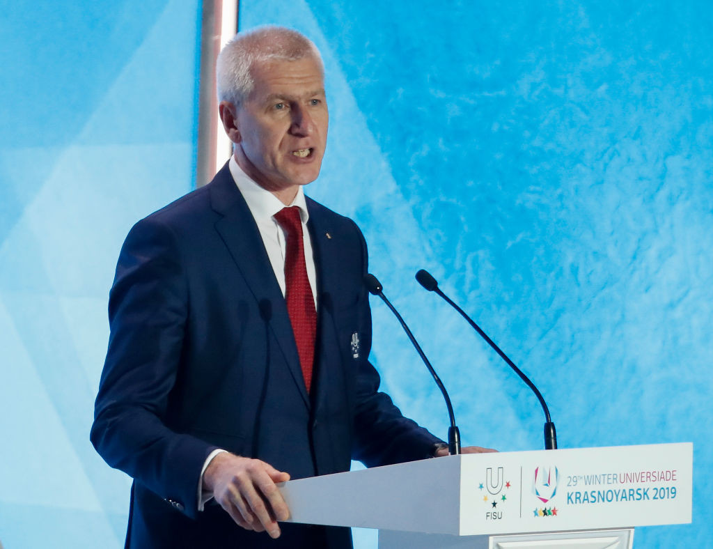 Russian Sports Minister Oleg Matytsin has welcomed the opportunities provided by next year's proposed International University Sports Festival in Yekaterinburg in place of the FISU Summer World University Games ©Getty Images