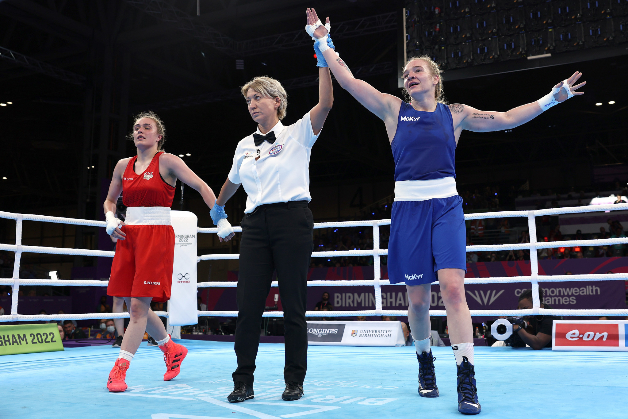 Ireland's Amy Broadhurst is two fights away from a third major gold medal in 2022 ©Getty Images