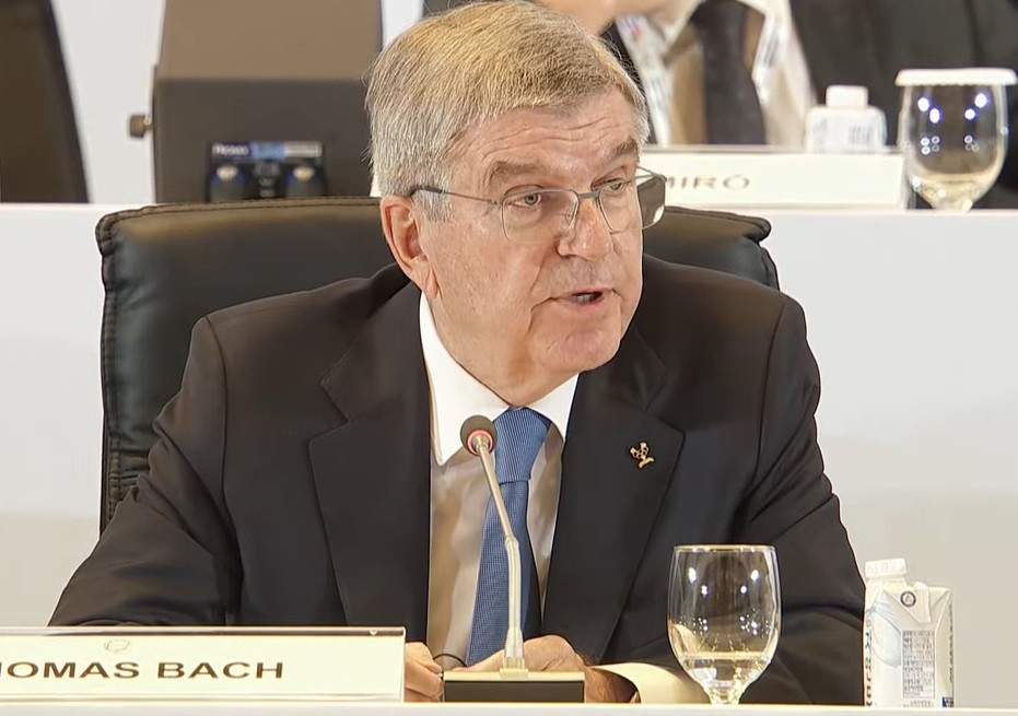 IOC President Thomas Bach wrongly accused Natorp of using the term 