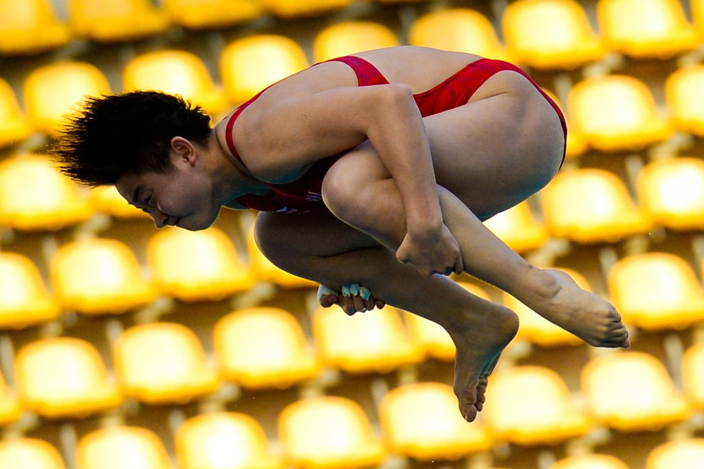 Si Yajie triumphed in the women's 10m event