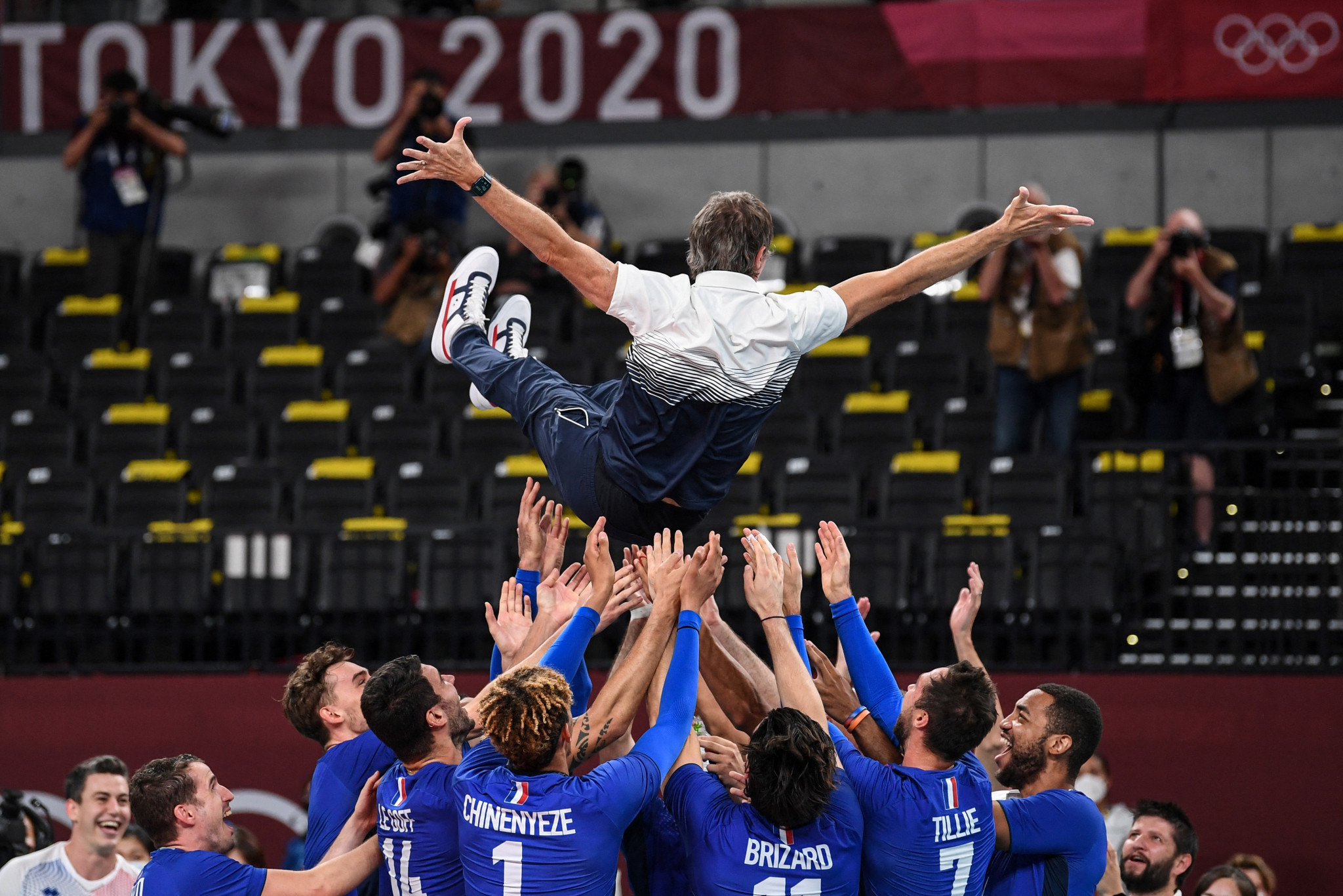 The French men's team won gold in Tokyo but qualified automatically for Paris 2024 as host nation ©Getty Images
