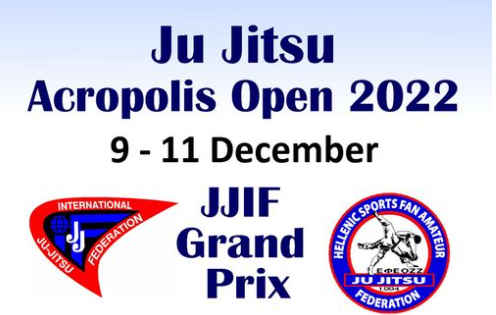 Dates confirmed for Ju-Jitsu International Federation Grand Prix in Greece