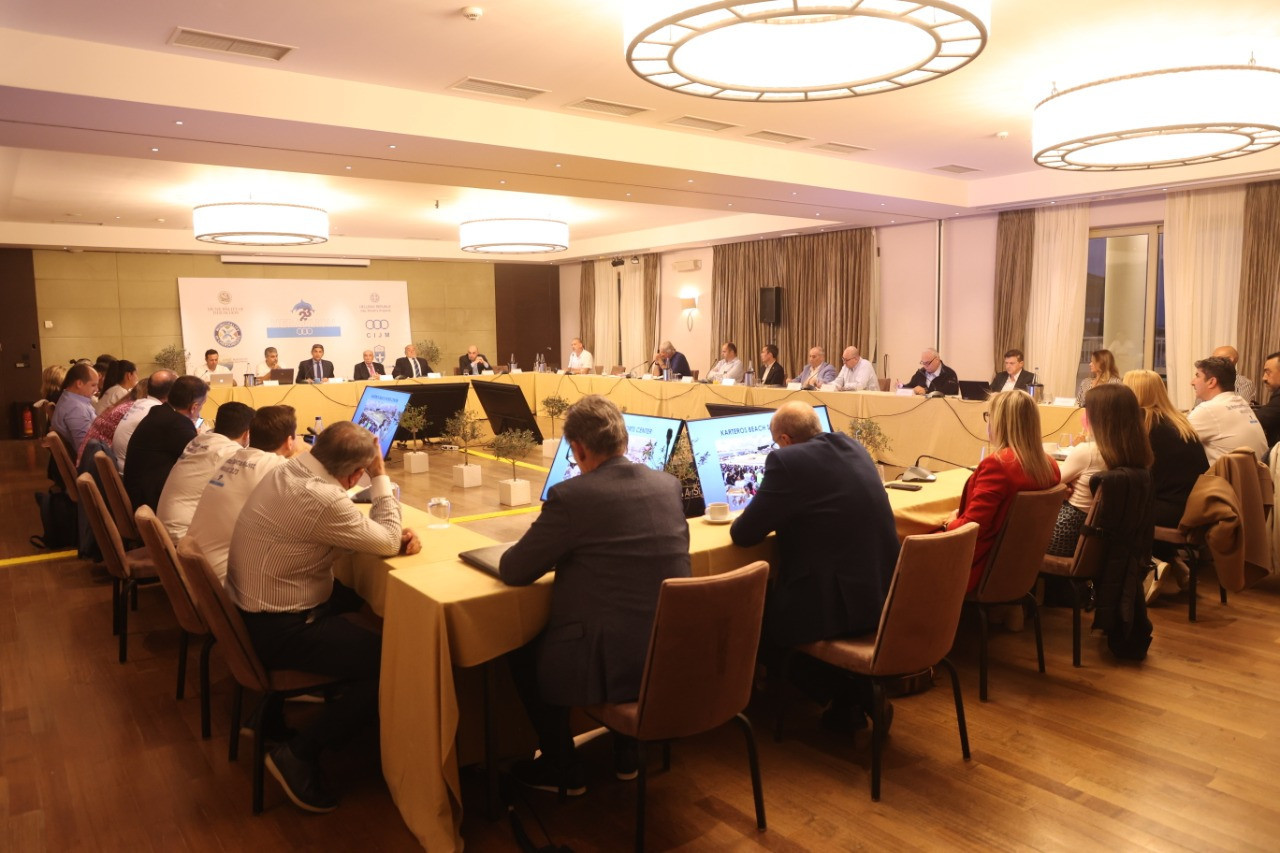 ICMG delegates were briefed at a two day seminar in Heraklion, Crete ©ICMG