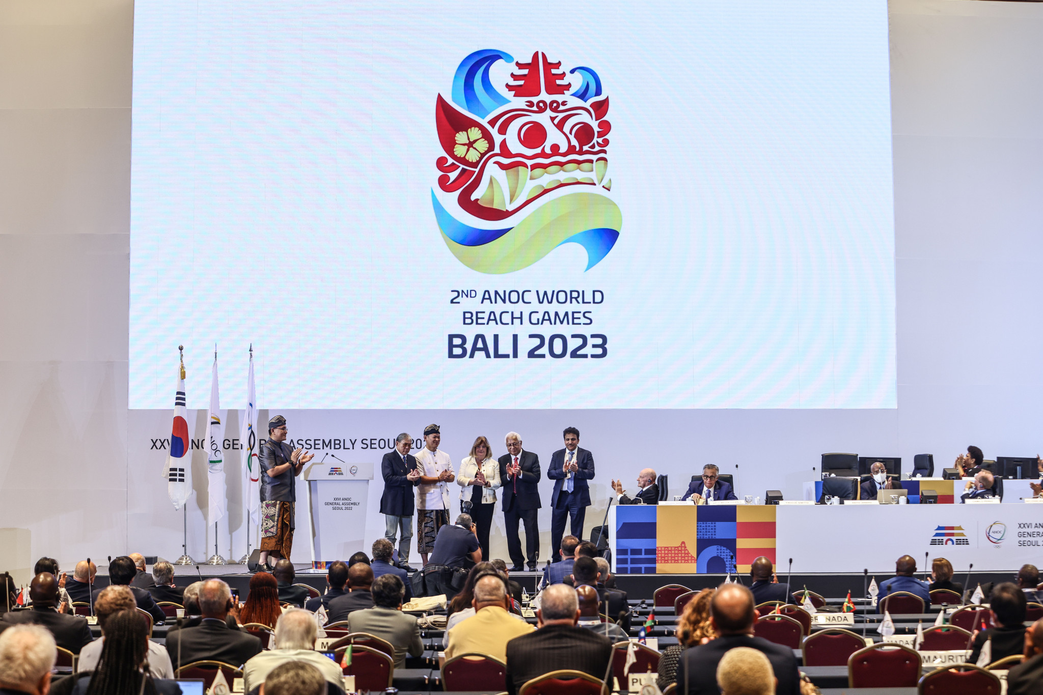 The Host City Contract for the Bali 2023 World Beach Games was formally signed between ANOC and the Indonesian Olympic Committee ©ANOC