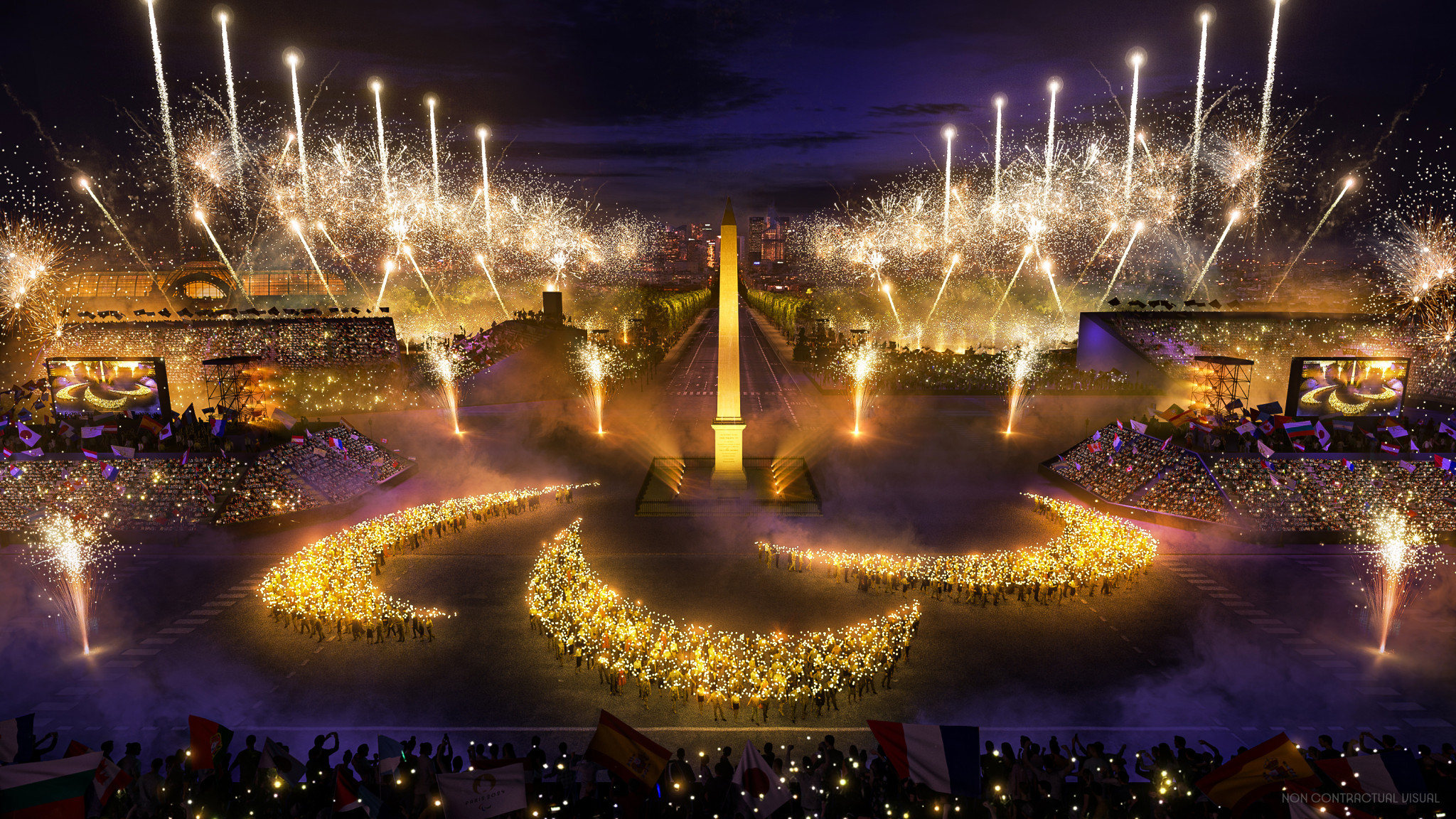 Paris 2024 have promised a spectacular Paralympic Games Opening Ceremony in the Place de la Concorde ©Paris 2024