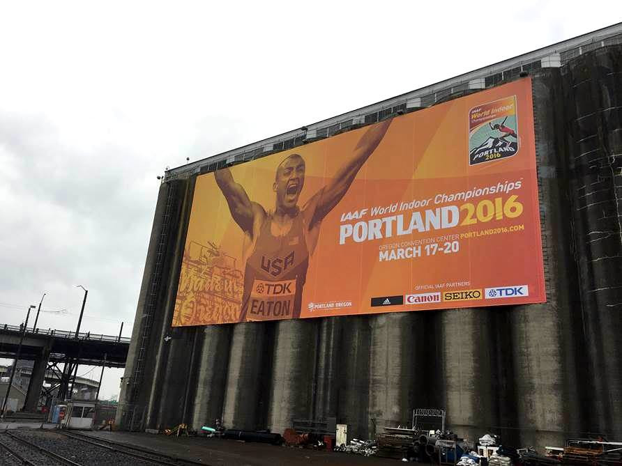 Portland is getting ready to host the IAAF World Indoor Championships, an event seen as important part of the build-up to Eugene 2021 ©Facebook/Portland 2016