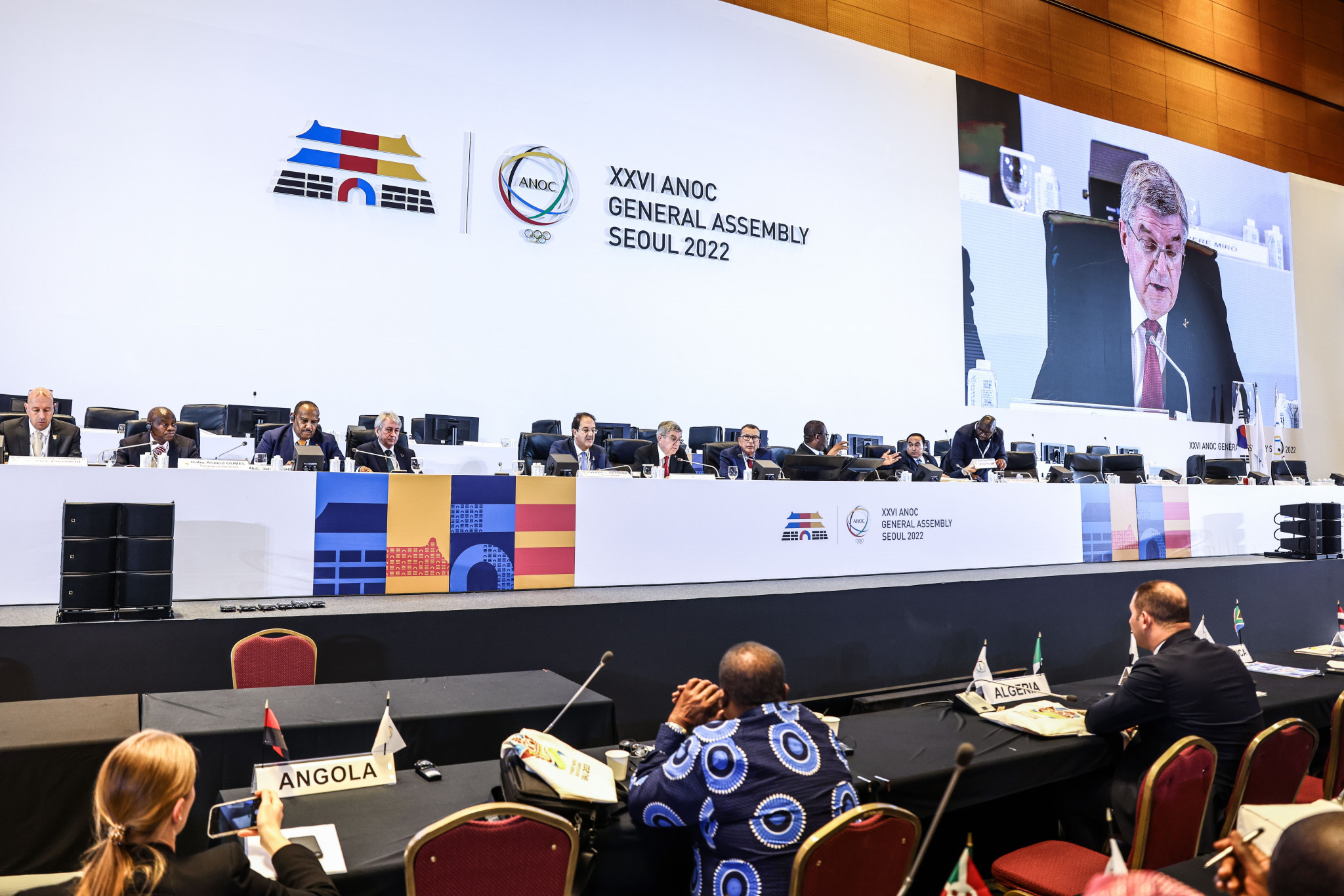 Bach insists ANOC and IOC "not competing against each other" following criticism