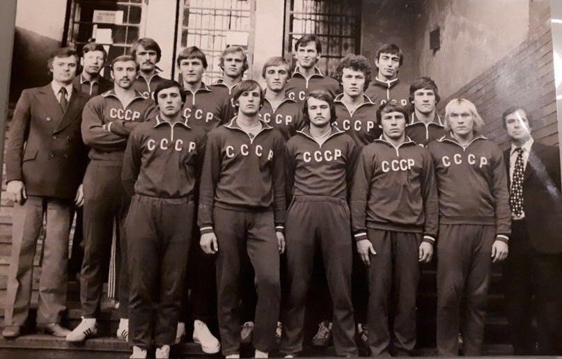 Yury Klimov was part of the Soviet Union handball team that won the Olympic gold medal at Montreal 1976 ©Facebook
