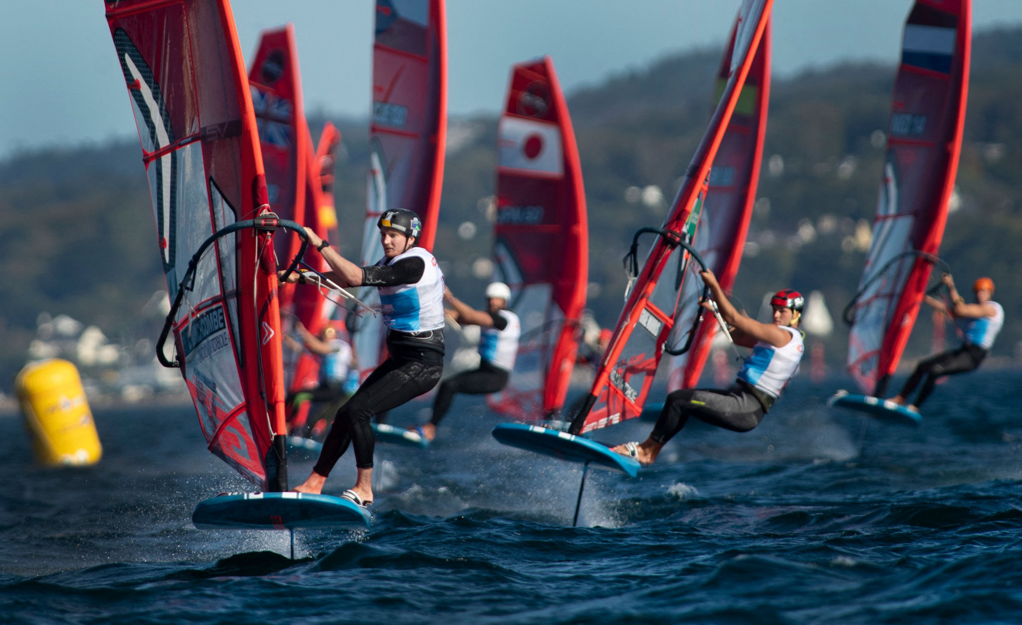 Koerdel and Maggetti in pole for medal races at iQFOiL World Championships