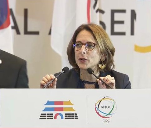 Sophie Lorant said an Olympic Consulate would be created early in 2023 ©ANOC/YouTube