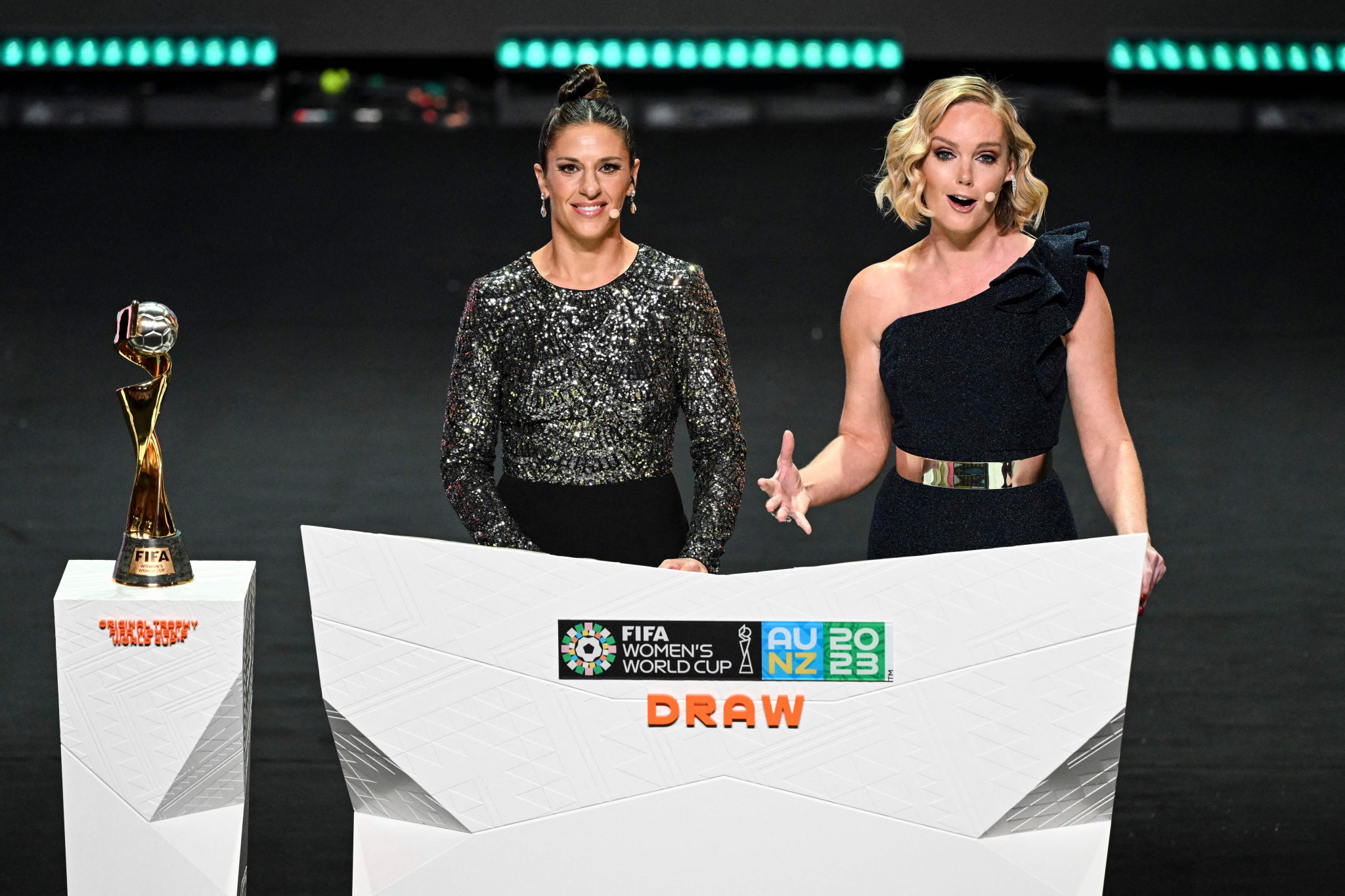 The 2023 FIFA Women's World Cup draw took place in Auckland ©Getty Images