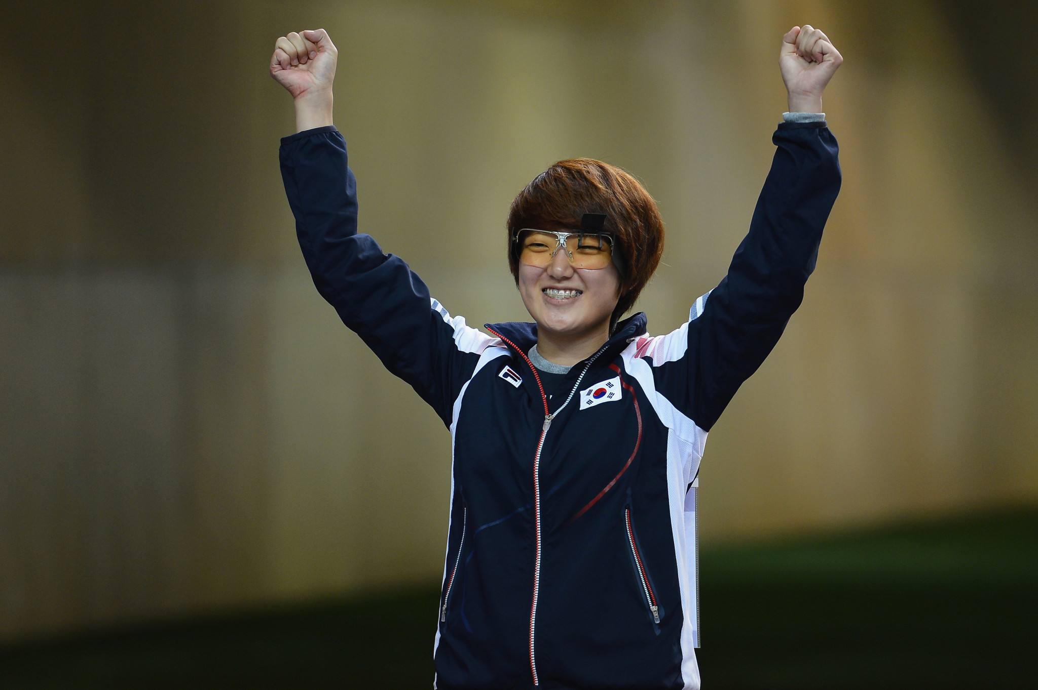 Kim Jang-mi won the women's 25m pistol title ©Getty Images