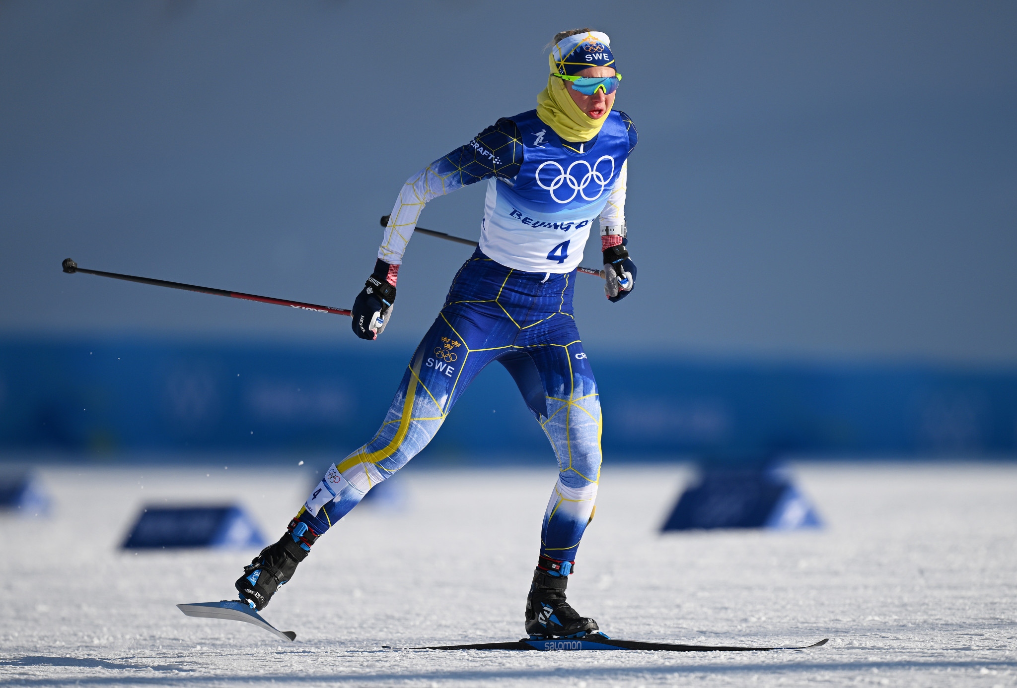 Maja Dahlqvist was one of numerous top Swedish cross-country skiers to threaten to boycott the 2023 Nordic World Ski Championships ©Getty Images