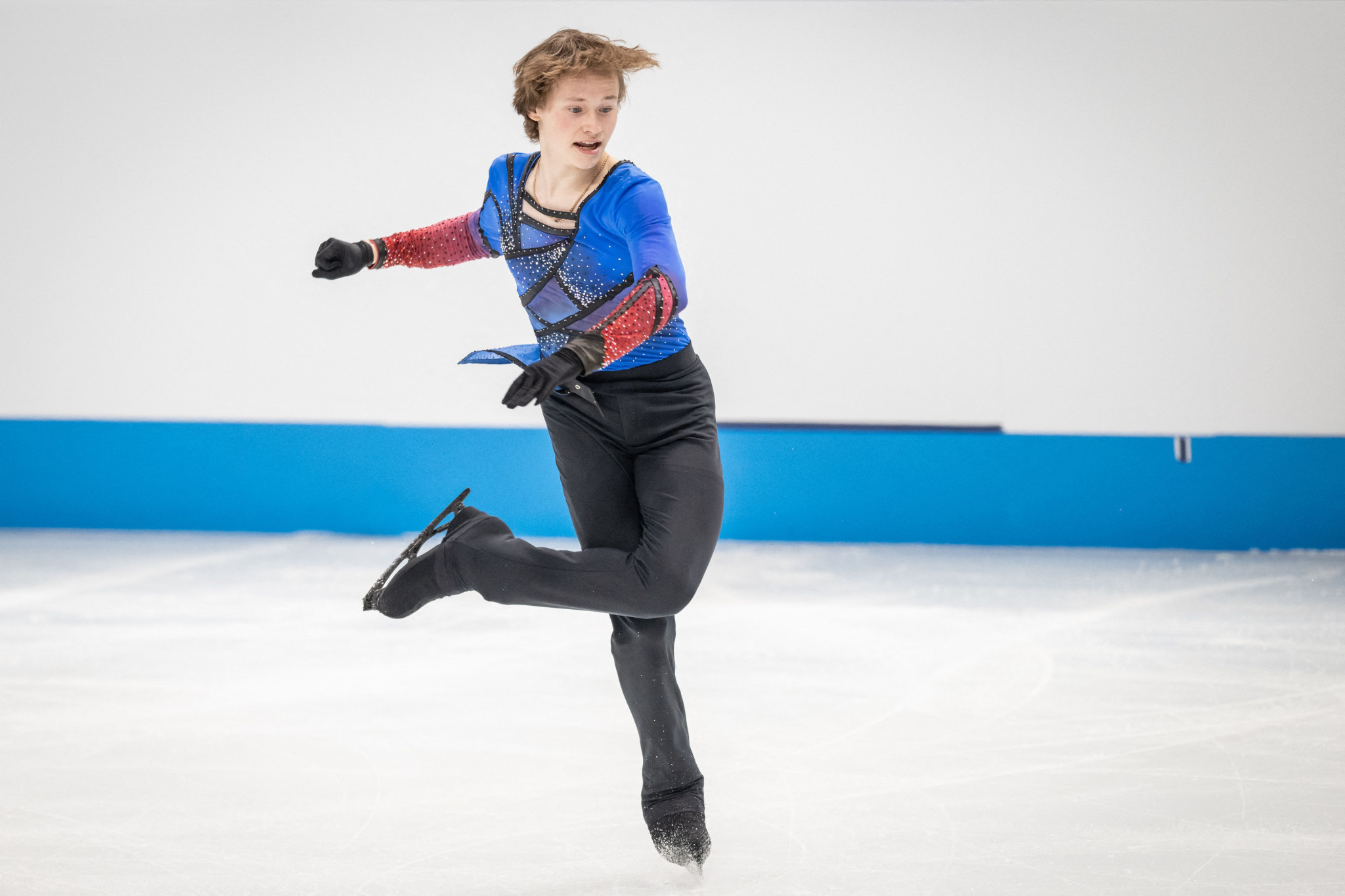 Ilia Malinin of the United States has had a stellar year, becoming the first and only skater to have landed the quad axel in competition ©Getty Images