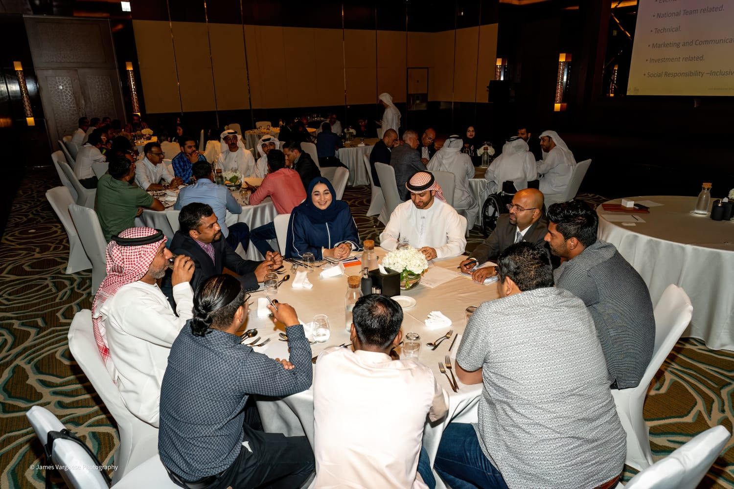 Stakeholders during the workshop in Dubai ©UAE Badminton/James Varghese