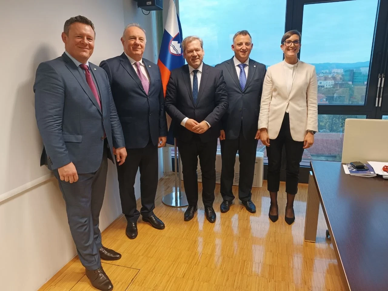 EJU President Tóth prepares for Congress in Ljubljana with two-day visit