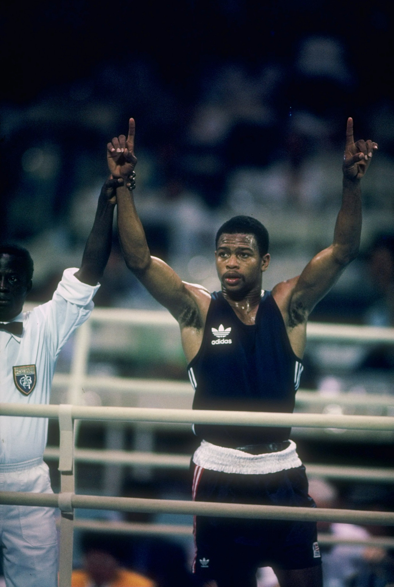 At the Seoul 1988 Olympics, Roy Jones Jr won the the Val Barker Award for the 'most technically proficient' boxer but a controversial and flawed decision robbed him of gold ©Getty Images