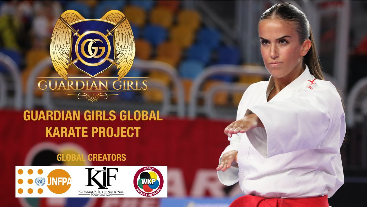 Guardian Girls is a worldwide initiative to combat gender-based violence ©WKF