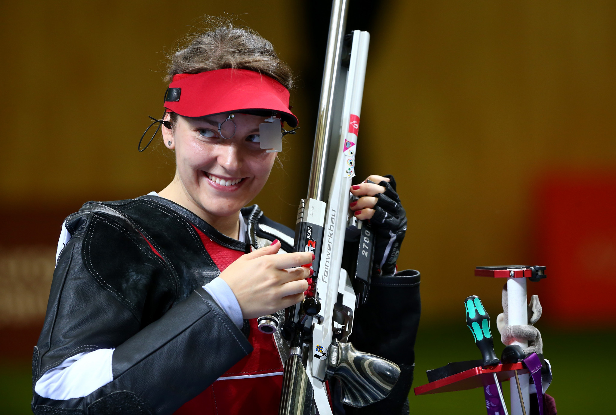 Olivia Hofmann helped Norway to a bronze in the 300m rifle three positions mixed team ©Getty Images