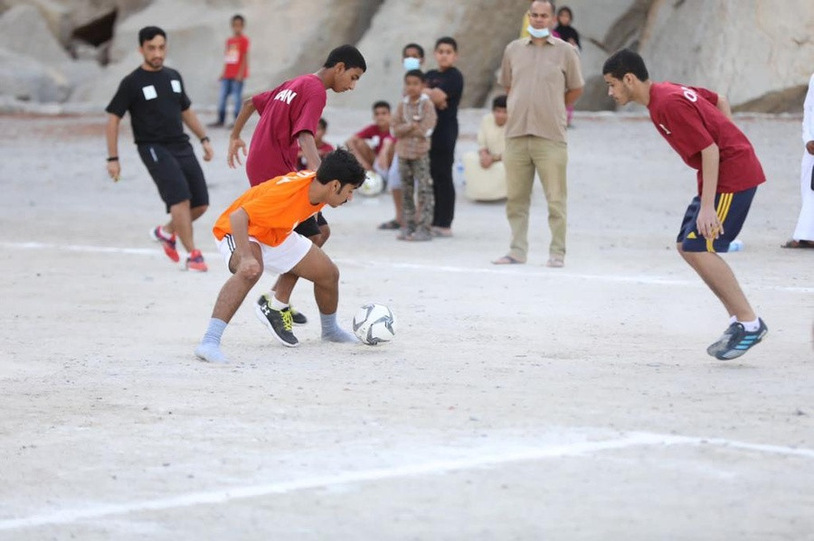 Oman Olympic Committee helped to organise a sports day for young people ©Oman Olympic Committee