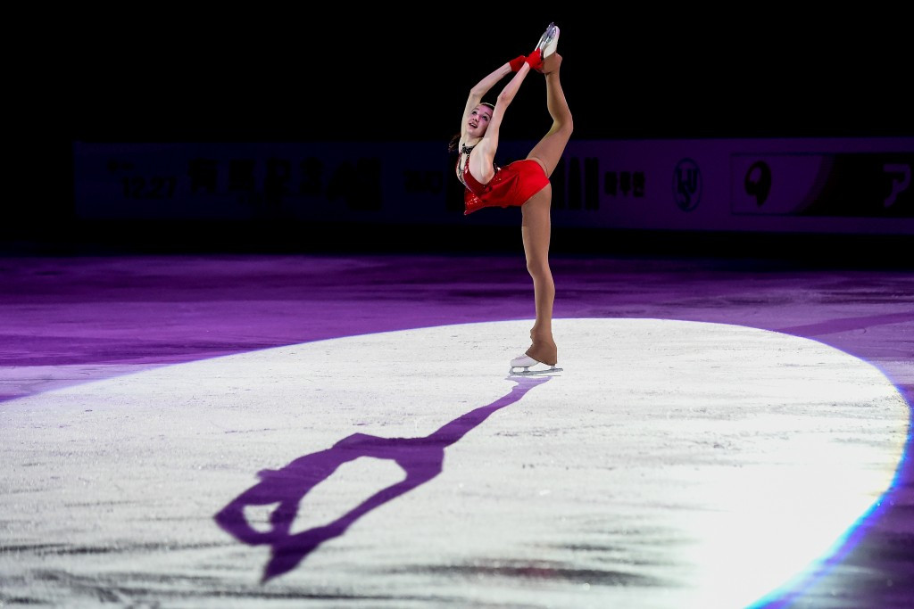 Russia's Polina Tsurskaya has dominated the junior ladies this season