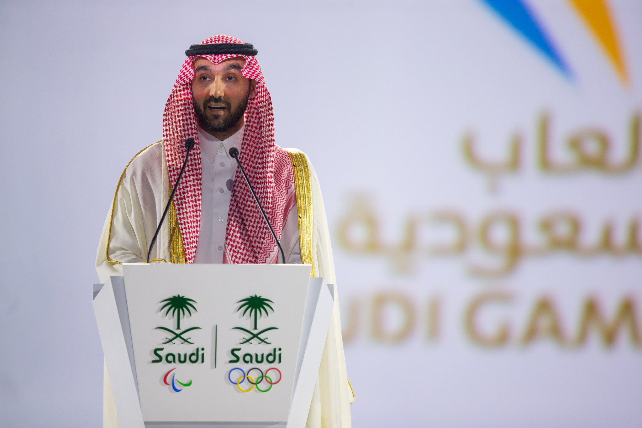 Sports Minister Prince Abdulaziz hopes Saudi Games can shape national sport at Opening Ceremony