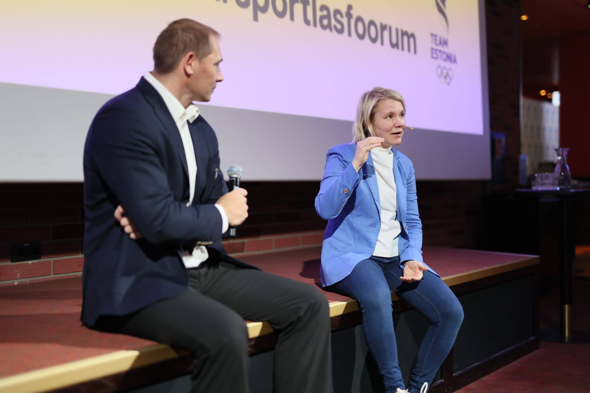Terho praises Estonian Olympic Committee's "positive approach" of athletes' forum