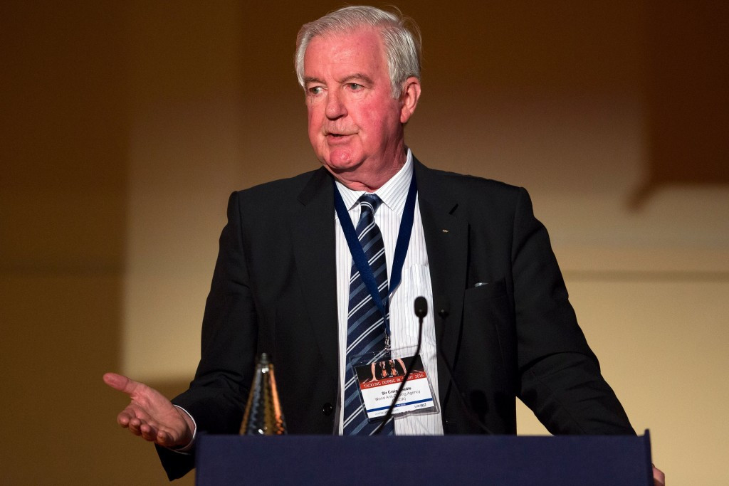 WADA President Craig Reedie has renewed a call for sponsors and broadcasters to help with funding