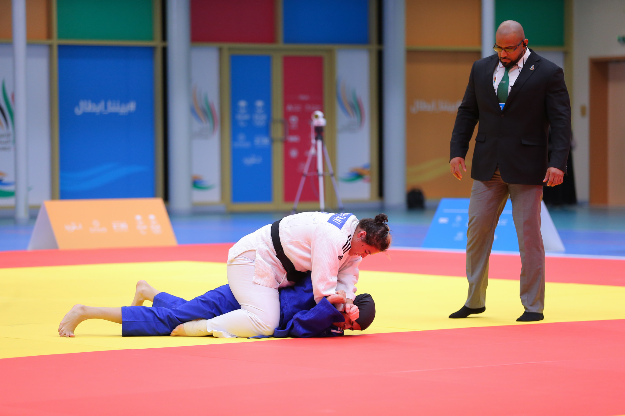 Both women's judo categories were held today to round off the sport's programme at the Saudi Games ©Saudi Games