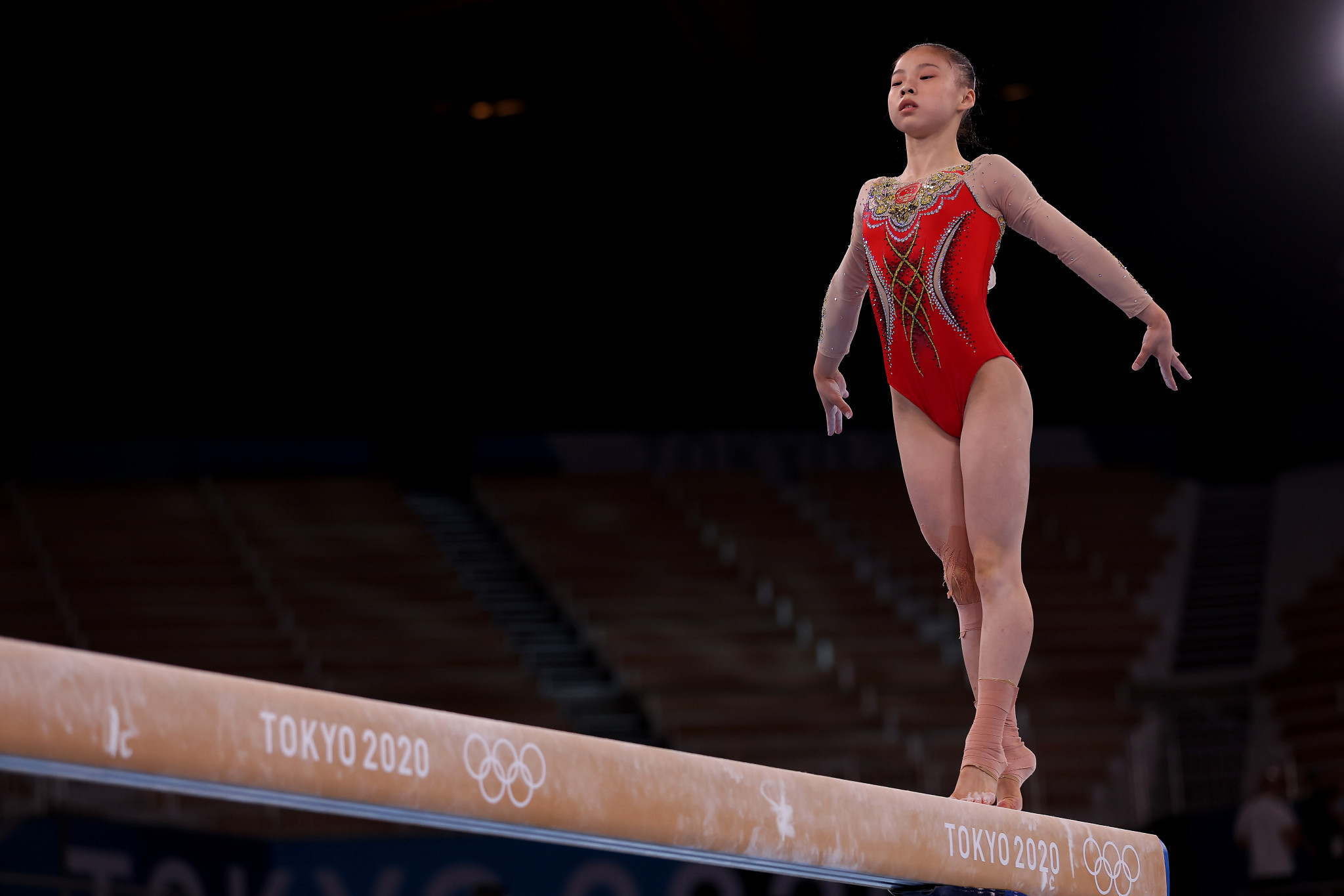 Olympic balance beam champion Guan retires aged 18