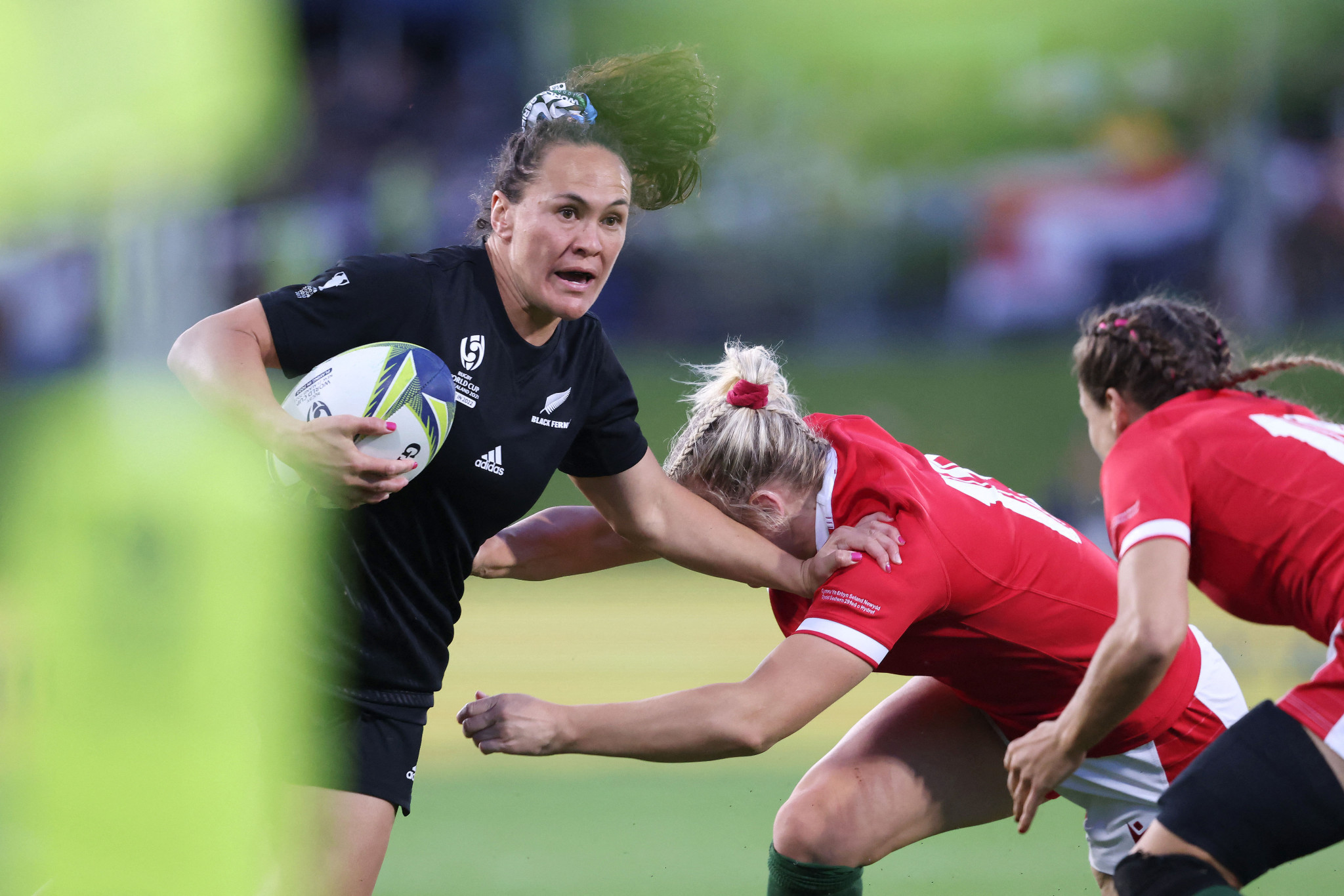 Portia Woodman is now the all-time leading Rugby World Cup try-scorer ©Getty Images