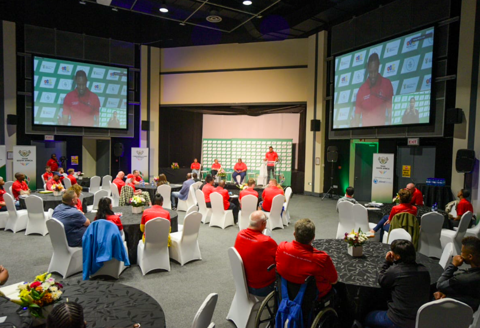 SASCOC's Athletes' Indaba took place at Olympic House in Johannesburg ©SASCOC