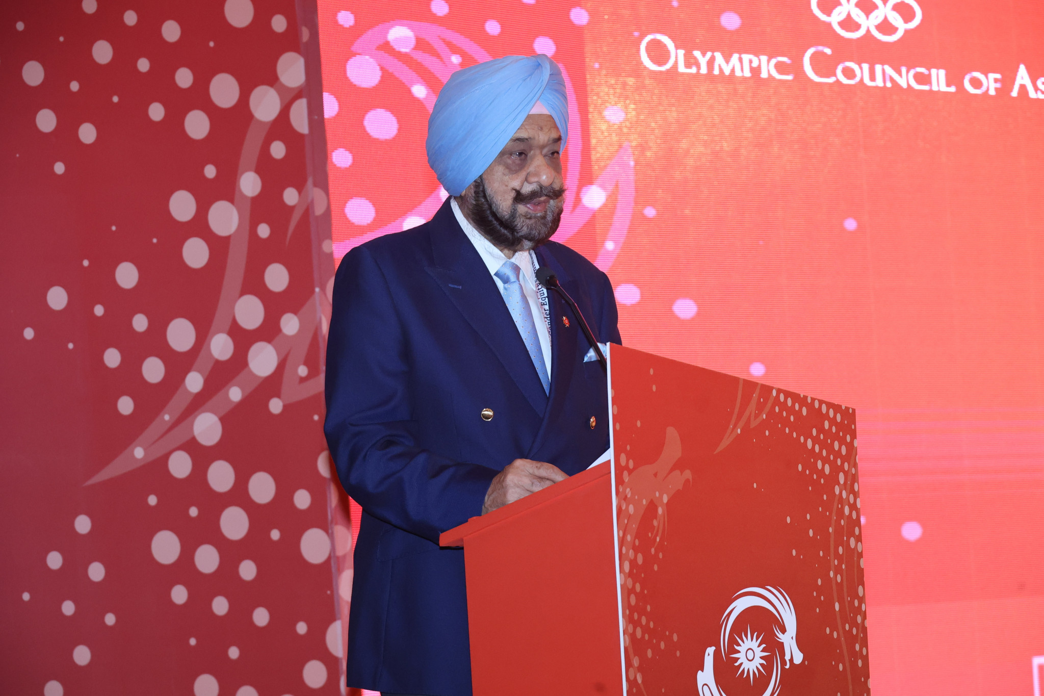OCA Acting President Randhir Singh said seperate medals could be awarded the Asian athletes if they lose out to Russian and Belarusian competitors ©OCA
